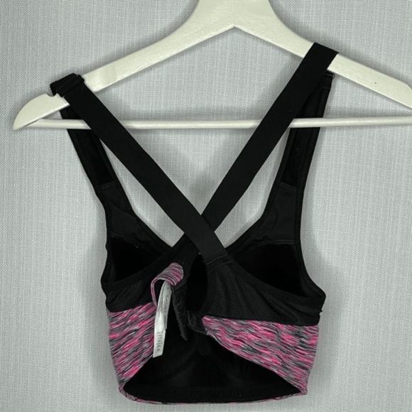Victoria's Secret VSX Pink Heather Sports‎ Bra - Picture 2 of 3